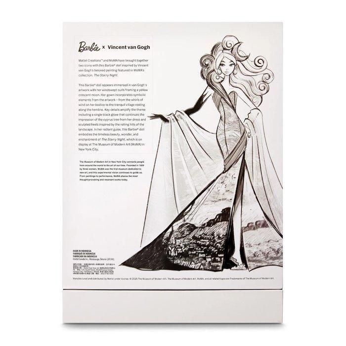 Barbie - Barbiepop Barbie x Vincent van Gogh The Starry, Antiek en Kunst, Antiek | Speelgoed