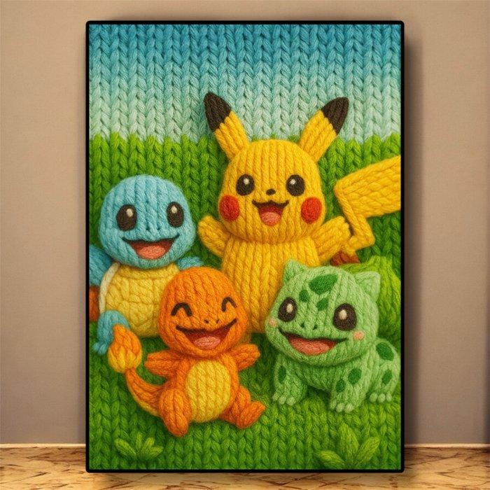 Naro - Pokémon Starter – Knitted Pop Tribute, Games en Spelcomputers, Spelcomputers | Overige Accessoires