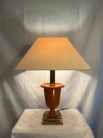 Tafellamp - XL - Keramiek, Textiel, Plastic, Messing -