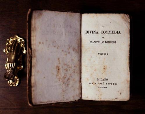 Dante Alighieri - La Divina Commedia - 1835, Antiek en Kunst, Antiek | Boeken en Manuscripten