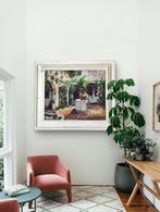 Soledad Gómez Gómez (1937) - El patio de las flores, Antiek en Kunst