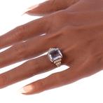 Bague - 14 carats Or blanc, Or jaune - 7.00ct. tw. Spinelle, Nieuw