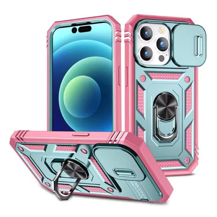 Armor Hoesje voor iPhone SE (2020) - met Kickstand en Camera, Telecommunicatie, Mobiele telefoons | Hoesjes en Screenprotectors | Apple iPhone