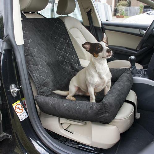 Beschermdeken voor de autostoel 99x58x12cm zwart, Animaux & Accessoires, Paniers pour chiens