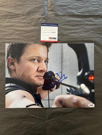 The Avengers, Jeremy Renner (Hawkeye) - Signed in Person -