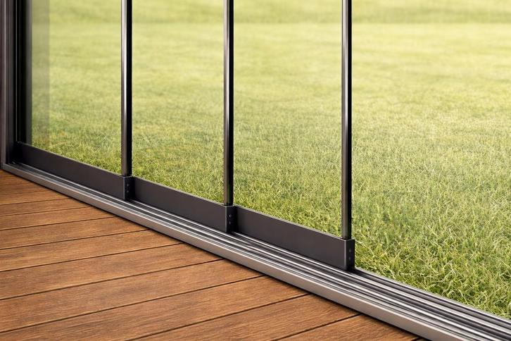 Glazen schuifwand bouwpakket per paneel €165 – heel België, Jardin & Terrasse, Verrières