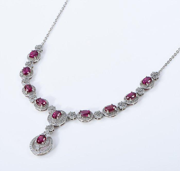 Zonder Minimumprijs - Ketting met hanger - 18 karaat, Handtassen en Accessoires, Antieke sieraden