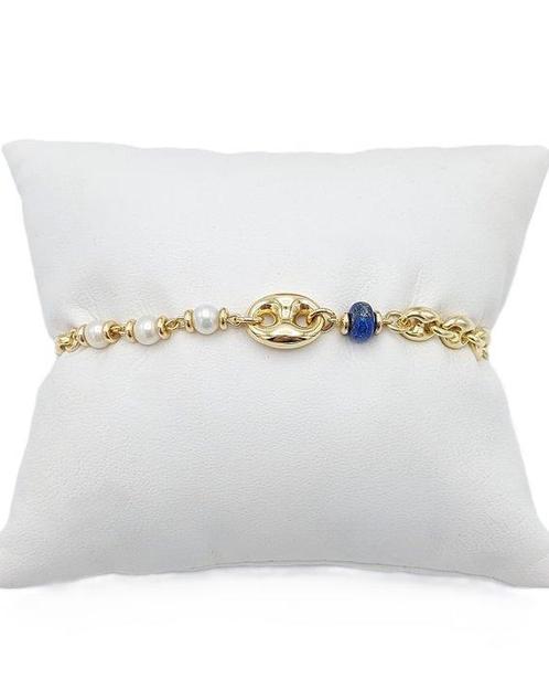 Armband - 18 karaat Geel goud, Handtassen en Accessoires, Armbanden