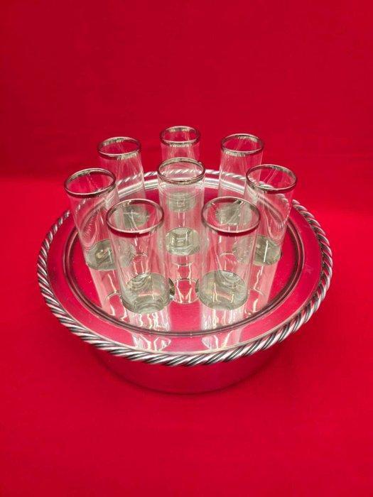 Marengo - Ijsemmer - Verzilverd - per Vodka, Antiek en Kunst, Antiek | Meubels | Tafels