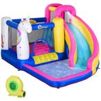 TRUUSK Springkasteel Sprookjesachtig Design - Inclusief Vent, Kinderen en Baby's, Verzenden, Nieuw
