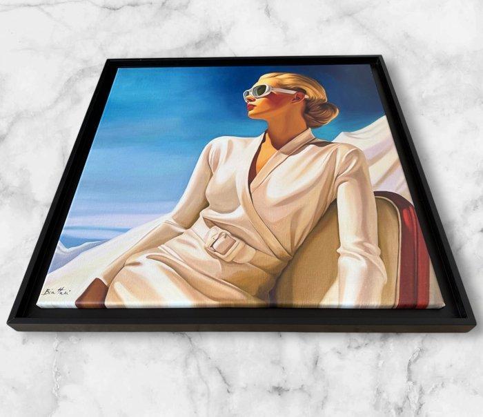 Biatturi Irina - Dans Les Alpes, Antiquités & Art, Art | Objets design