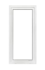 PVC raam draai kiep b80xh140 cm wit, Nieuw, Dubbelglas, 80 tot 120 cm, Ophalen of Verzenden