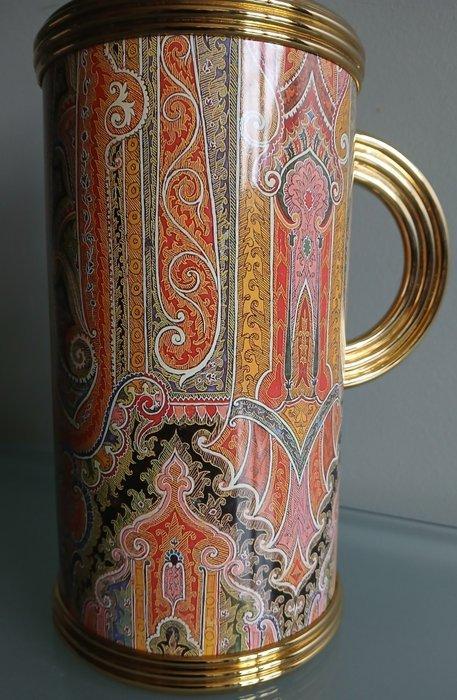 Hans Turnwald - Thermosfles - Verguld - Paisley-patroon, Antiek en Kunst, Antiek | Keukengerei