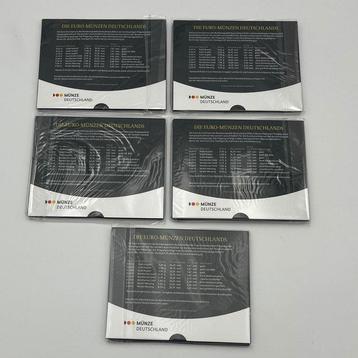 Allemagne. Year Set (BU) 2022 A,D,F,G,J (5 sets) (Sans beschikbaar voor biedingen