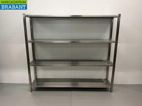 RVS Opbergrek Rek Stelling Premium-line 200 x 40 x 180 cm, Zakelijke goederen, Horeca | Meubilair en Inrichting, Ophalen of Verzenden