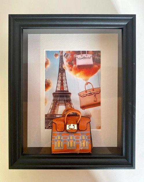 MVR - Birkin Rain in Paris, Antiek en Kunst, Kunst | Schilderijen | Modern