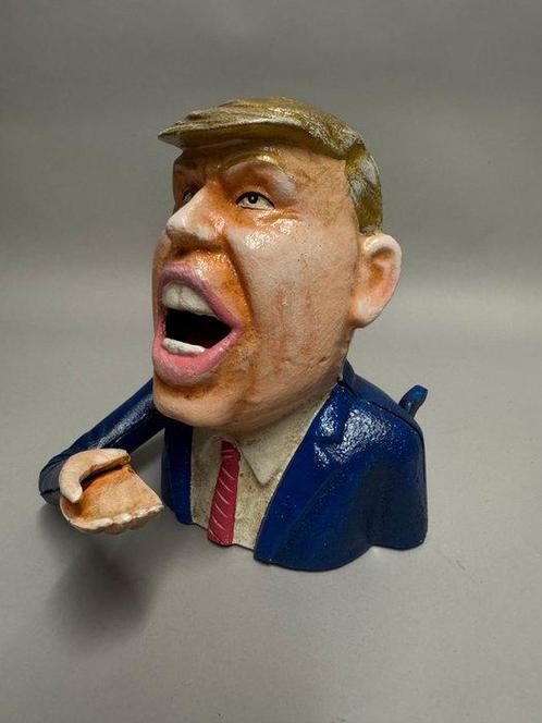 Tirelire - Président en fonte Donald Trump en tant que, Antiek en Kunst, Kunst | Designobjecten