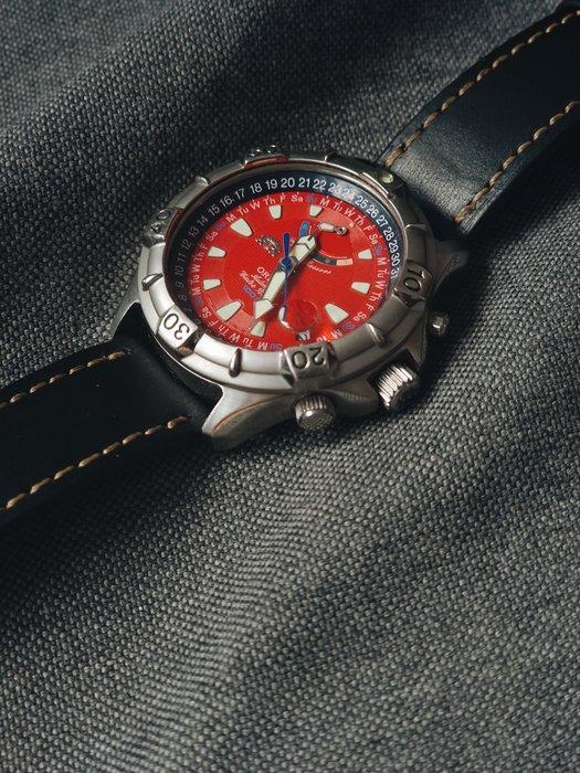Orient - M-Force Automatic Calendar Power Reserve - Zonder, Handtassen en Accessoires, Horloges | Heren