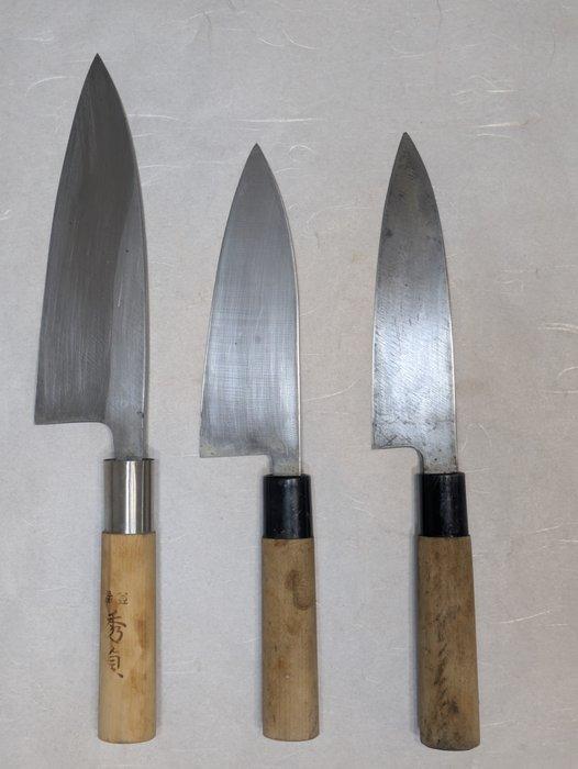 Keukenmes - IJzer, Staal, Hout - Japan - Traditioneel, Antiek en Kunst, Antiek | Keukengerei