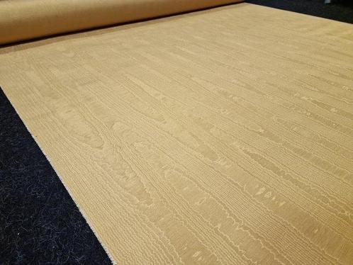 Marvic - Misa Moire Plain - Daisy - Textiel  - 5 m - 140 cm, Antiek en Kunst, Antiek | Tapijten, Tafelkleden en Textiel
