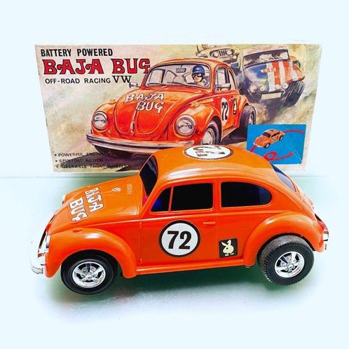 Alps - Speelgoed - Volkswagen Baja Bug Plastic Battery, Antiek en Kunst, Antiek | Speelgoed
