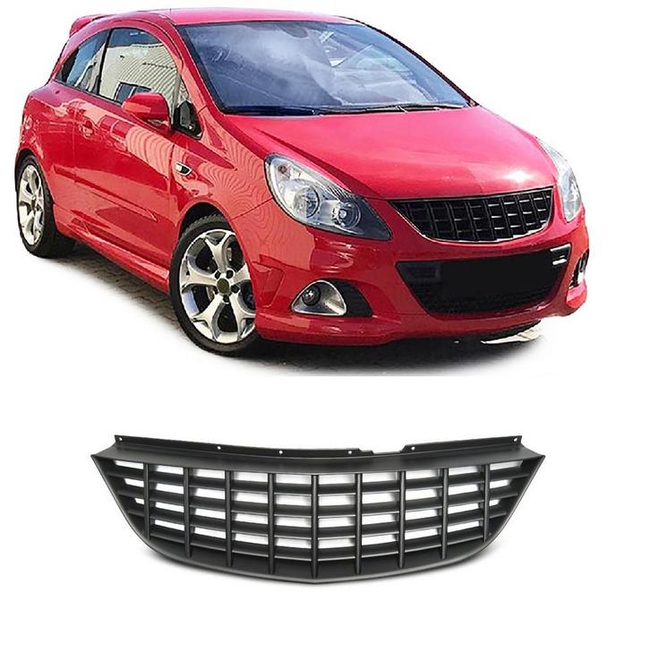 Grill | Opel | Corsa 06-10 3d hat. / Corsa 06-10 5d hat. | A, Auto-onderdelen, Carrosserie, Nieuw, Opel, Verzenden