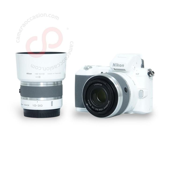 Nikon 1 V2+10-30mm+30-110mm nr. 1118, Audio, Tv en Foto, Fotocamera's Digitaal, Zo goed als nieuw, Nikon, Ophalen of Verzenden