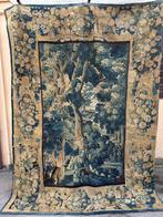 Wandtapijt - 350 cm - 200 cm - Vlaamse Groene Wandtapijt, Antiek en Kunst, Antiek | Overige Antiek