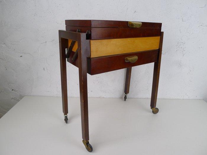 Naaidoos - Hout - Naaldenkastje, Antiek en Kunst, Kunst | Designobjecten