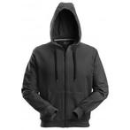 Snickers 2801 classic zip hoodie - 0400 - black - maat xl