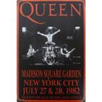 Wandbord reclamebord schild Queen Madison Square Garden bord, Verzamelen, Verzenden, Huis en Inrichting