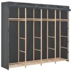vidaXL Kledingkast 200x40x170 cm stof grijs, Huis en Inrichting, Kasten | Kleerkasten, Verzenden, Nieuw