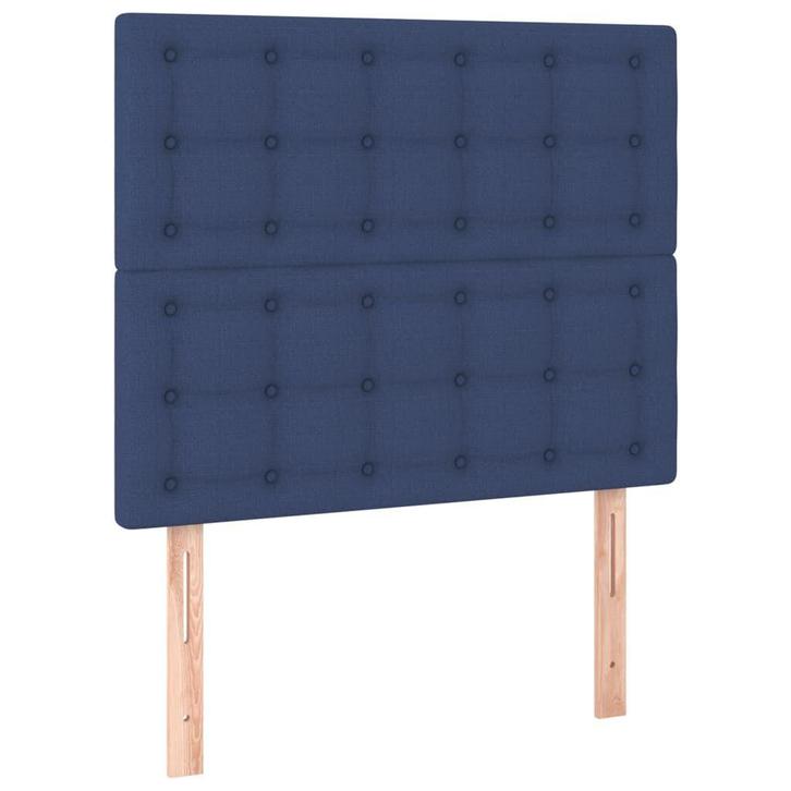 2x Hoofdborden 90cm | OP = OP | 46% Voordeel, Huis en Inrichting, Slaapkamer | Bedden, 90 cm, Verstelbaar, Blauw, Nieuw, Hout