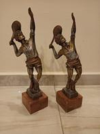 Figuur - Tennis Players - 1,2 kg  (2) - Hars, Antiek en Kunst