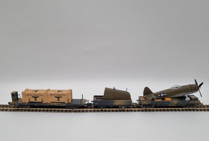 Arnold, Fleischmann N - Modeltrein (3) - Wehrmacht -, Hobby en Vrije tijd, Modeltreinen | N-Spoor