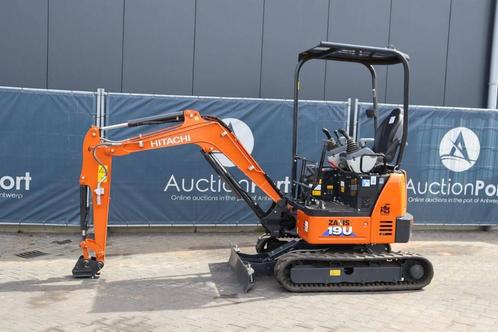 Veiling: Minigraver Hitachi ZX19U-6 Diesel 2022 Nieuw, Zakelijke goederen, Machines en Bouw | Kranen en Graafmachines, Ophalen
