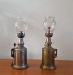 Charles Pigeon - Olielamp - Metaal, Antiek en Kunst