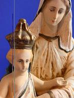 Beeld, Heilige Maria Madonna met kind - 46 cm - Gips,