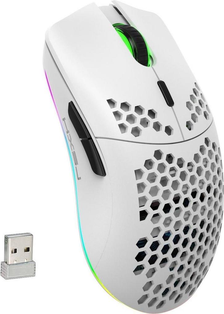 2dekans | HXSJ T66 2.4G Draadloze Gaming Muis - Compact -, Computers en Software, Muizen, Ophalen of Verzenden