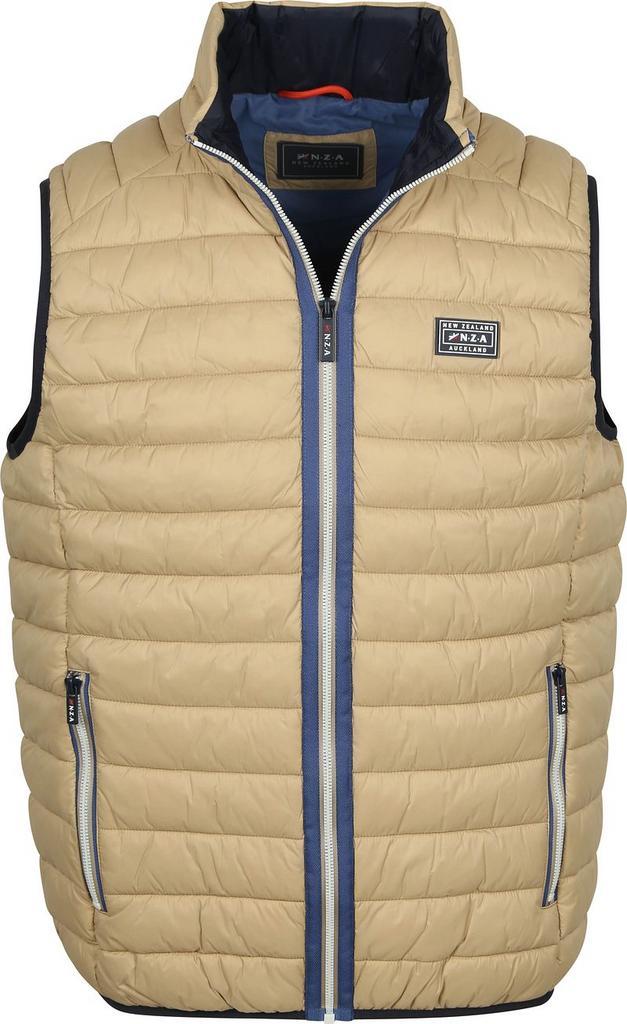 NZA Bodywarmer Puffer Beige maat Maat 42/44 (L) Heren, Kleding | Heren, Jassen | Winter, Beige, Nieuw, Verzenden