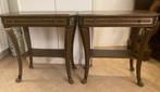 Centre de table - Bois - 2 tables signées Kreiss, Antiek en Kunst