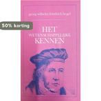 Het wetenschappelijke Kennen 9789060093054 Berting, Boeken, Verzenden, Gelezen, Berting