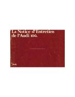 1978 AUDI 100 INSTRUCTIEBOEKJE FRANS, Auto diversen, Handleidingen en Instructieboekjes