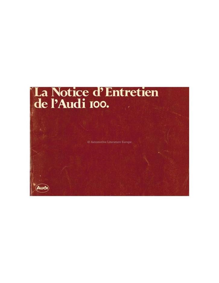 1978 AUDI 100 INSTRUCTIEBOEKJE FRANS, Auto diversen, Handleidingen en Instructieboekjes