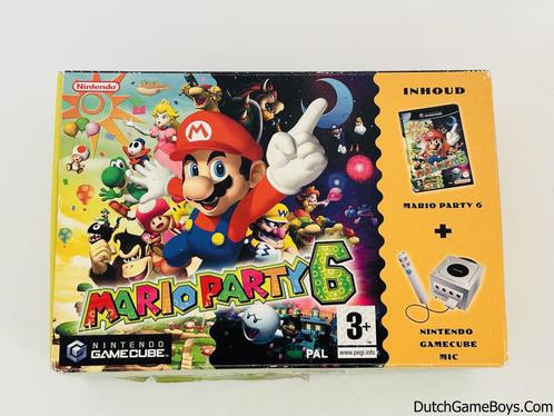 Nintendo Gamecube - Mario Party 6 - Big Box - HOL, Games en Spelcomputers, Games | Nintendo GameCube, Gebruikt, Verzenden