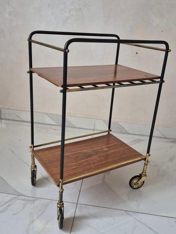 Chariot de service - Métal - Serviteur – chariot à thé avec