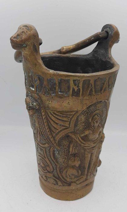 Antique Bénitier - 1850-1900 - Wijwater Emmer, Antiek en Kunst, Kunst | Niet-Westerse kunst