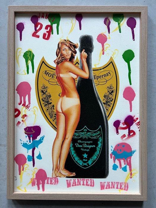 Koen Betjes (1992) - Mel Ramos x Dom Perignon x PopArt, Antiquités & Art, Art | Objets design