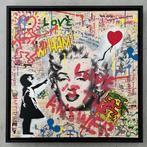 Koen Betjes (XXI) - Marilyn Monroe vs Girl with Balloon -, Antiek en Kunst