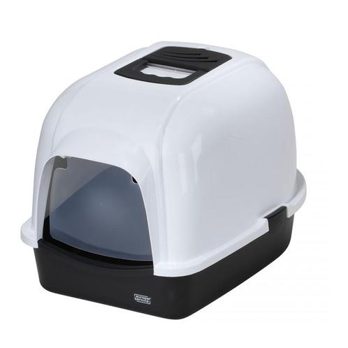 Duvo Cat house eclipse Charcoal M 43x56x40cm, Dieren en Toebehoren, Kattenbakken, Nieuw